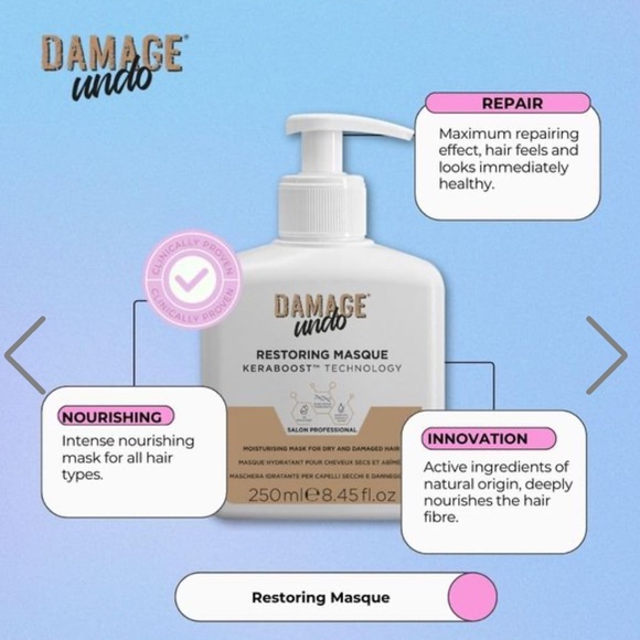 Damage Undo ➰ HAIR RESTORING MASQUE - Picture 2 of 5